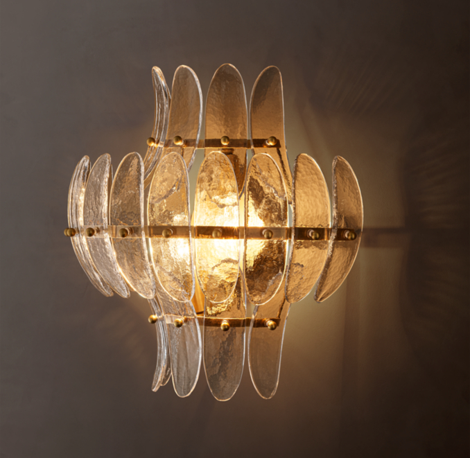 Shown in Lacquered Burnished Brass.