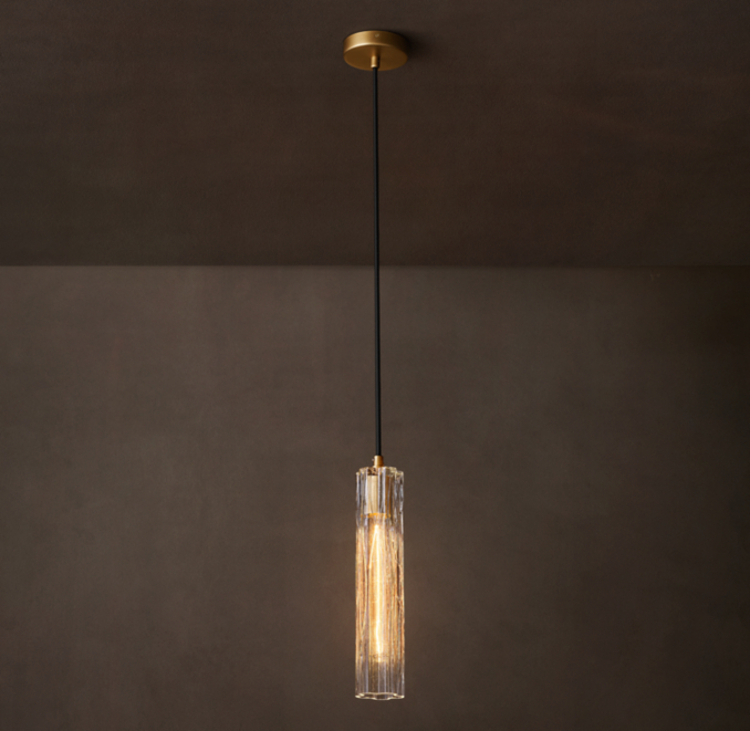 Shown in Lacquered Burnished Brass.