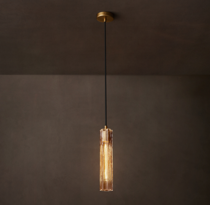 Shown in Lacquered Burnished Brass.
