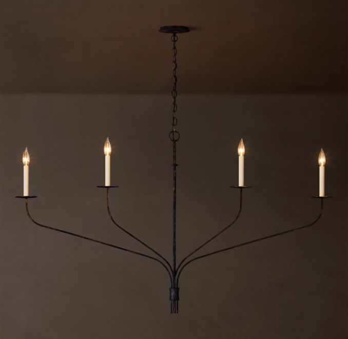54" Shown in Aged Iron.