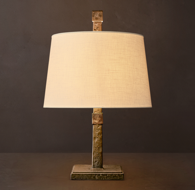 19" lamp shown in Brass.