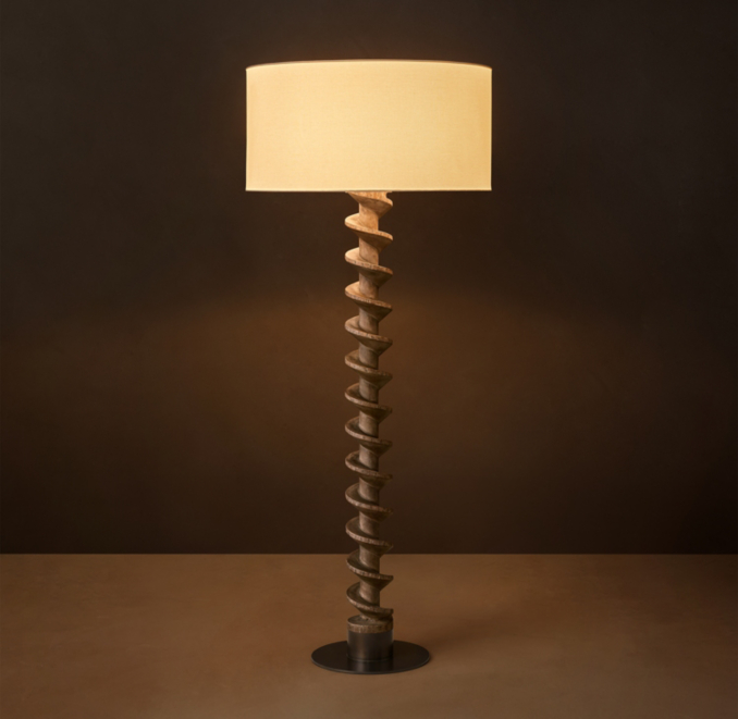 Corkscrew Floor Lamp