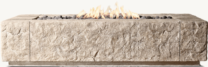 Ouray Rectangular Fire Table