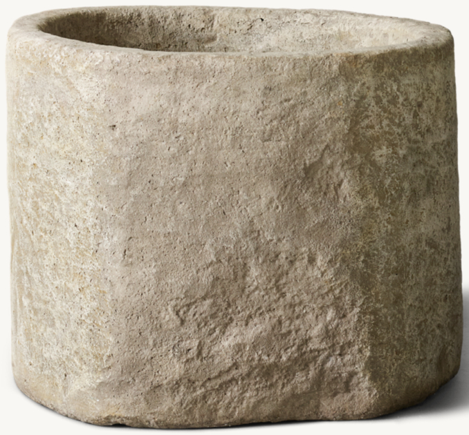 Organic Cast Stone Planter