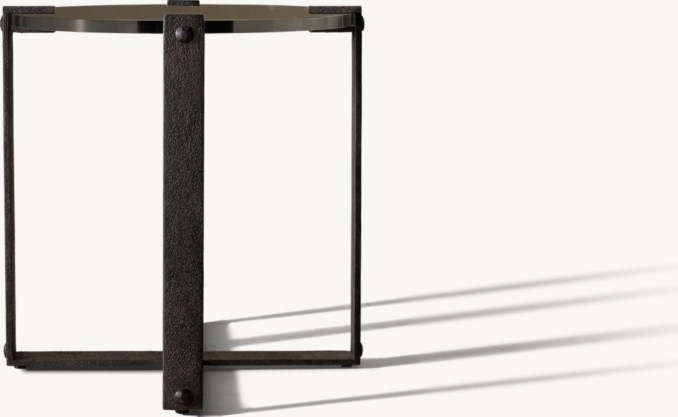 FlatIron Round Side Table | RH