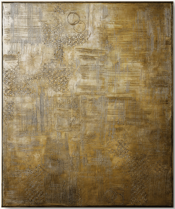 JENNIFER LA PIERRE ORIGINAL ARTWORK: GRAFFIO in Gold