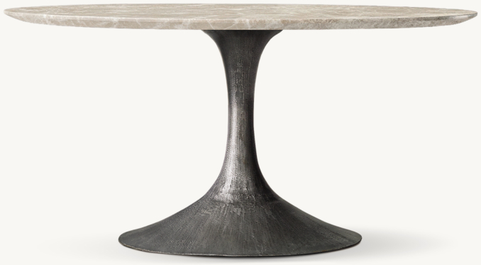 Shown in Grey Emperador Marble/Cast Iron.