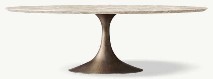 Shown in Grey Emperador Marble/Warm Bronze.