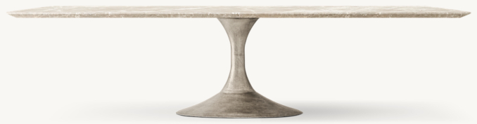 Shown in Grey Emperador Marble/Antiqued Pewter.