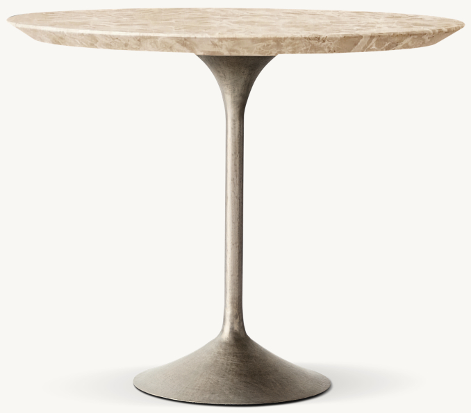 Shown in Crema Emperador Marble/Antiqued Pewter.