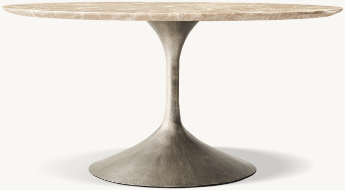 Shown in Crema Emperador Marble/Antiqued Pewter.