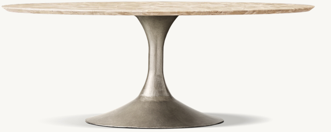 Shown in Crema Emperador Marble/Antiqued Pewter.