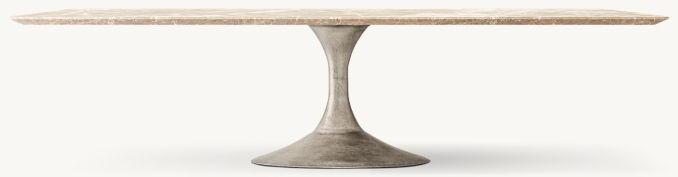 Shown in Crema Emperador Marble/Antiqued Pewter.