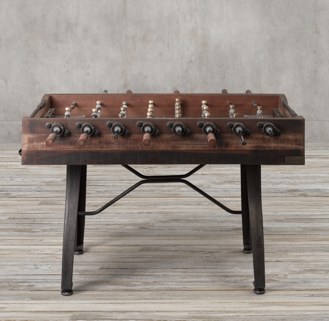 Vintage Industrial Foosball Table