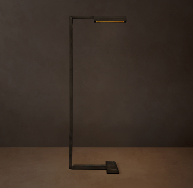 38" lamp shown in Nightshade Black.