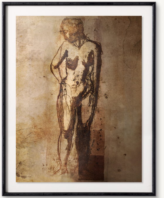 Joseph Knowles Sr.: Margarite 2 In Sepia - Large