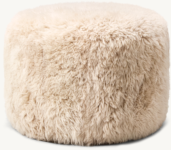 Yeti Sheepskin Round Stool