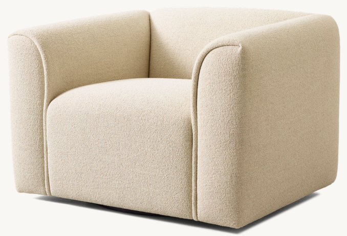 Shown in Bisque Italian Performance Fine Bouclé.