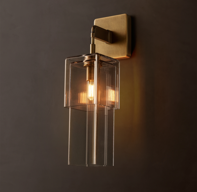 Shown in Lacquered Burnished Brass.
