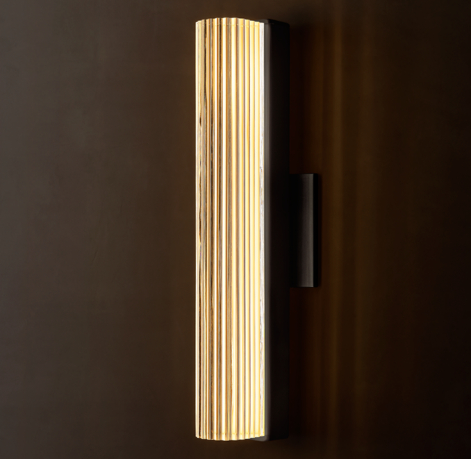 18" sconce shown in Bronze.