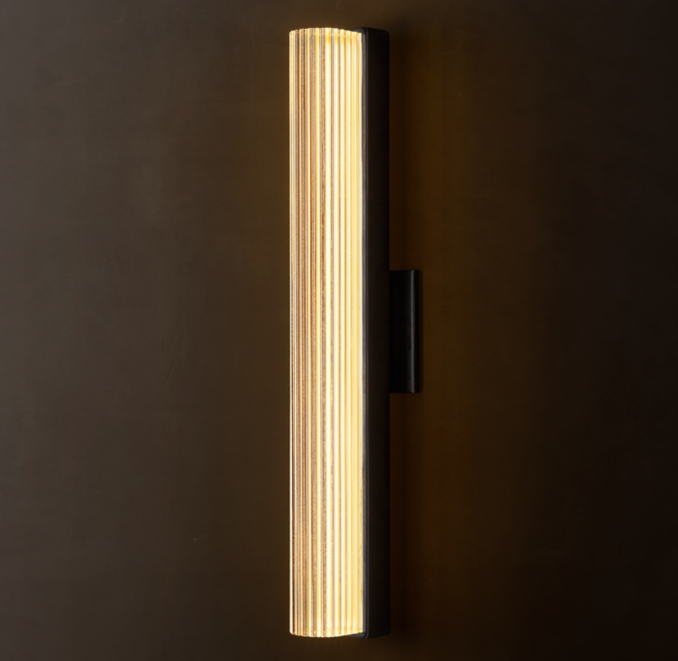 24" sconce shown in Bronze.
