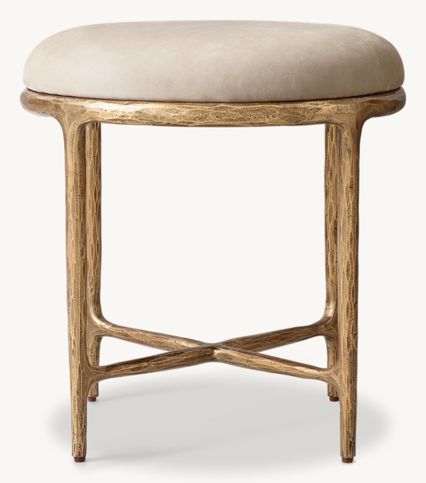 Shown in Italian Veneto Smoke with Forged Brass finish.