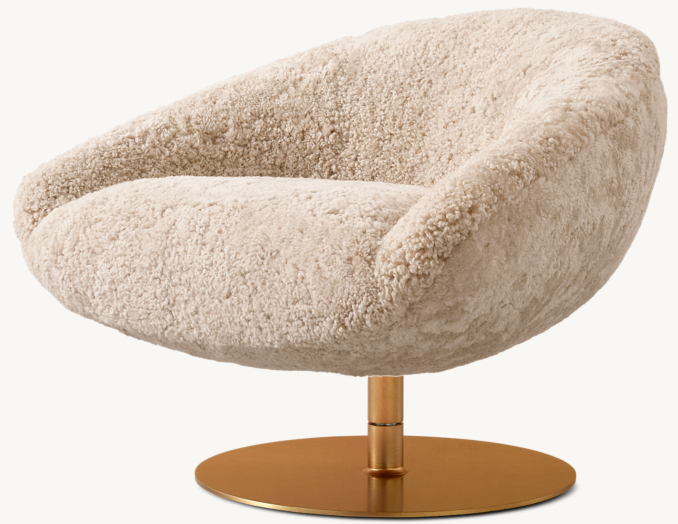 Shown in Natural with Brass finish.