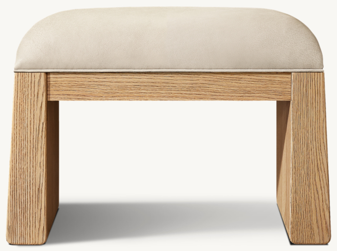 Shown in Italian Cavallino Smoke with Greige Oak finish.