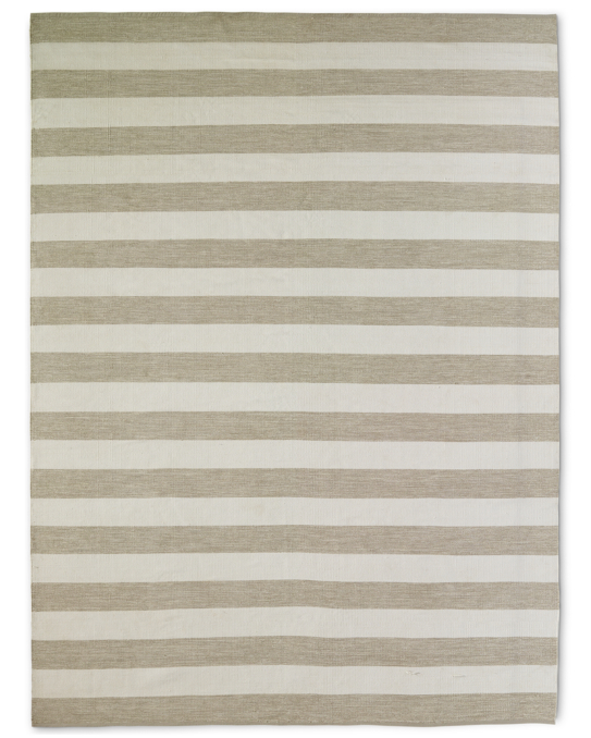 Perennials® Bold Stripe Outdoor Rug Sand
