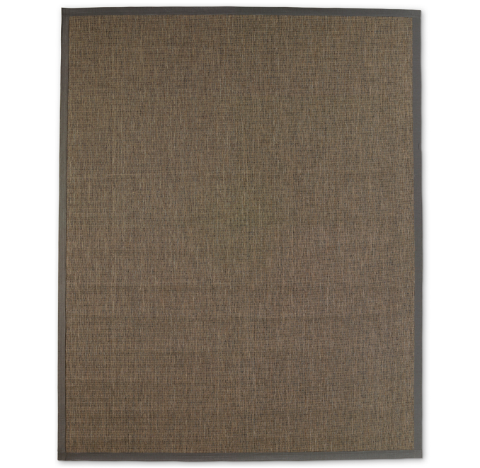 Sunbrella® Heathered Outdoor Rug Grey