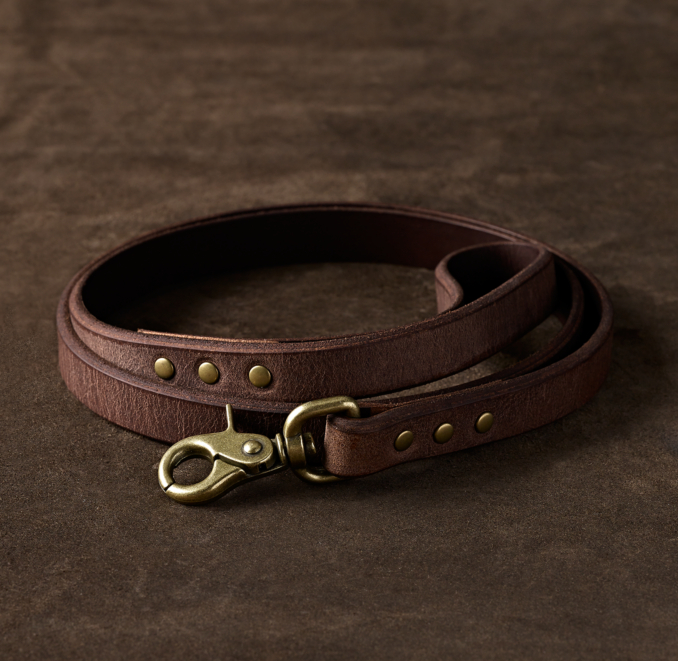 Italian Leather Pet Leash