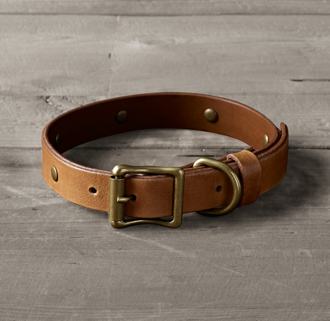 Italian Leather Pet Collar