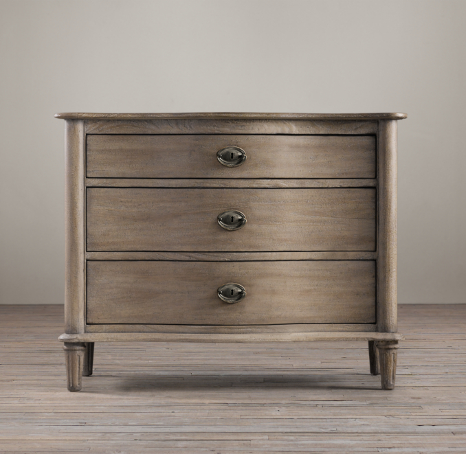 Empire Rosette Closed Nightstand