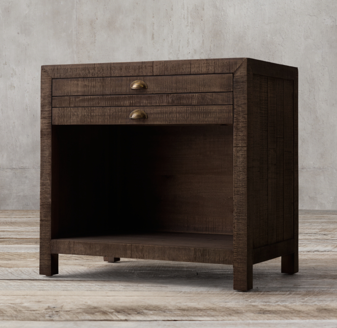 Printmaker's 30" Open Nightstand