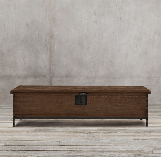 Beaumont Lane Wood Trunk Coffee Table 