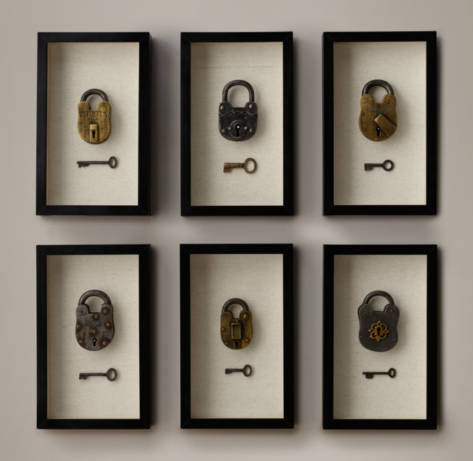 Vintage Lock & Key Collection