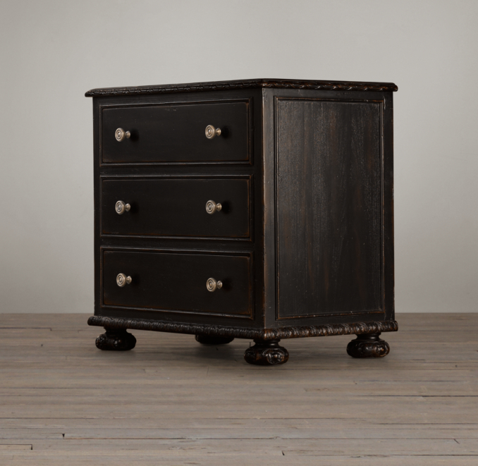 French Empire 32" Closed Nightstand