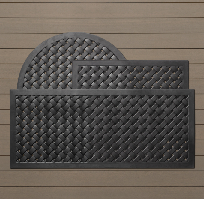 Lattice Rubber Doormat