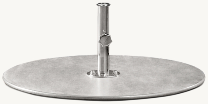 Tuuci&amp;#174; 105-LB. Galvanized Steel Plate Umbrella Base