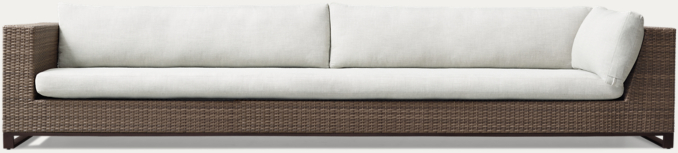 Front view of Tiburon Four-Seat Left/Right-Arm Sofa Cushions 
