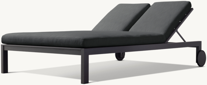 Aegean Aluminum Double Chaise