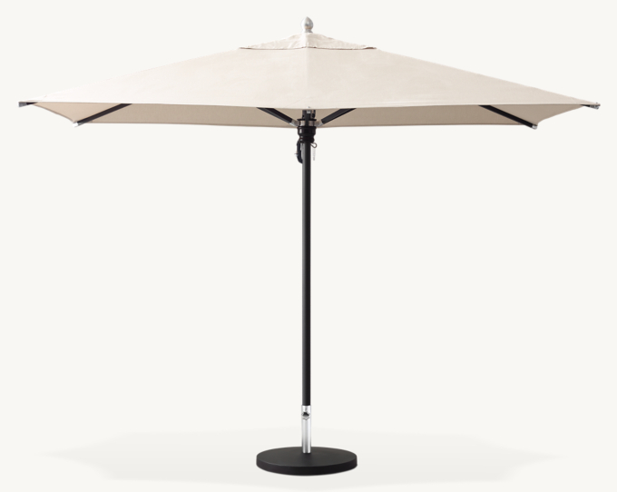 RH Premium Rectangular Aluminum Umbrella