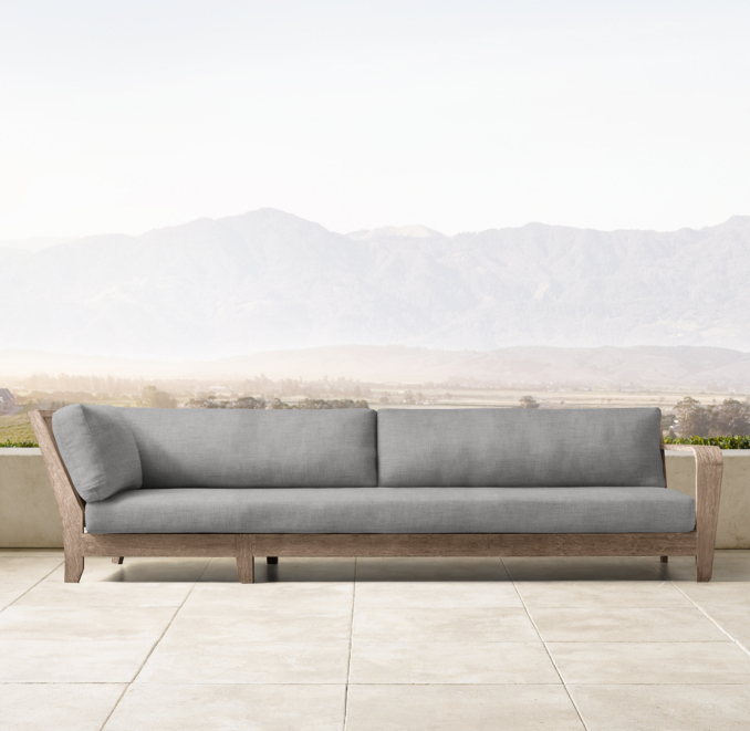 Cannes FourSeat RightArm Return Sofa