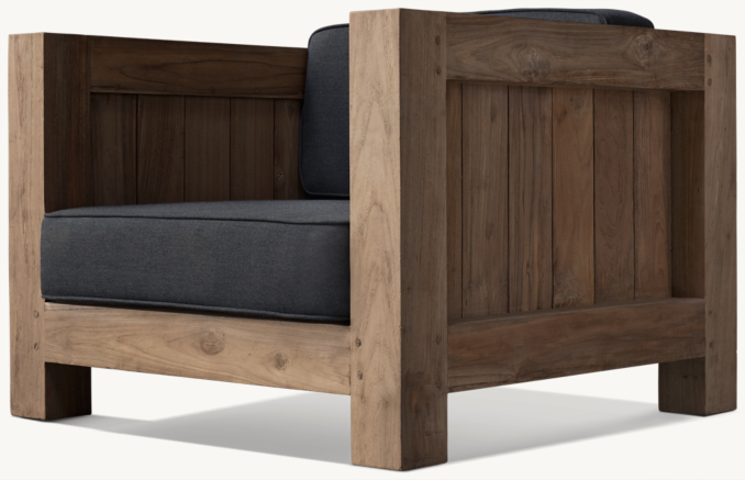 Shown in Charcoal Perennials® Performance Textured Linen Solid.