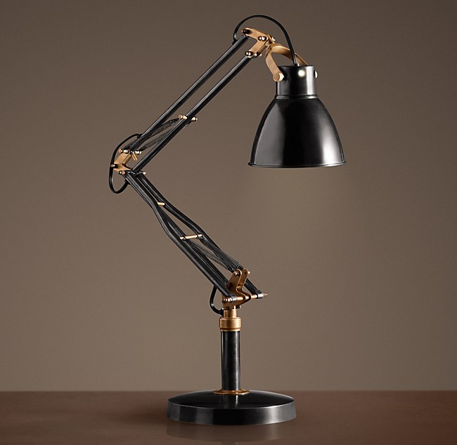 1930s Studio Task Table Lamp, Task Table Lamp