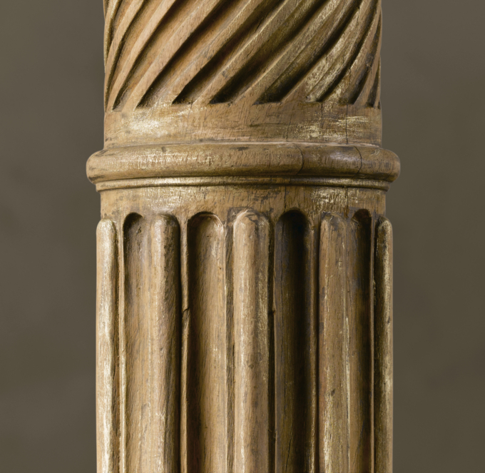 corinthian column floor lamp