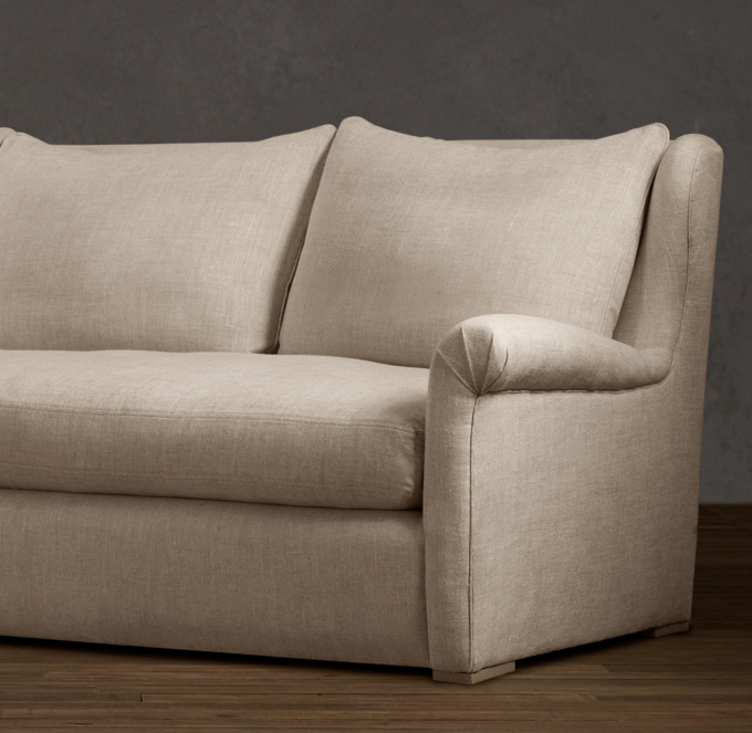 10 Belgian Wingback Upholstered Sofa