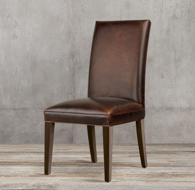 Hudson Parsons Leather Dining Side Chair