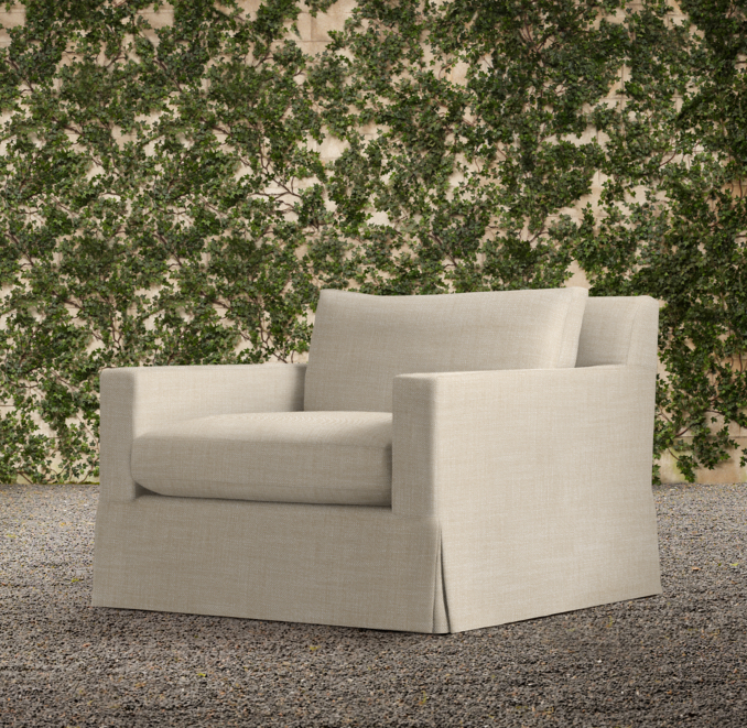 Belgian Track Arm Custom-Fit Outdoor Furniture Performance Furniture Covers 
