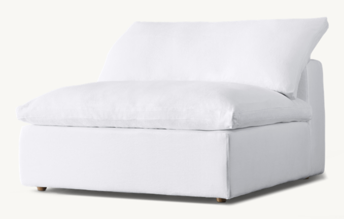 Cloud - Fauteuil modulable sans accoudoirs 